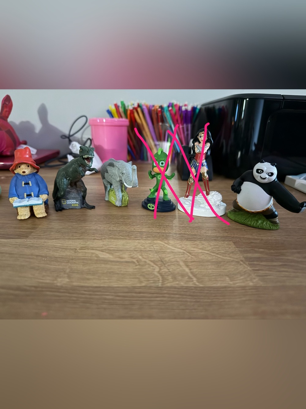 Collection of tonies characters